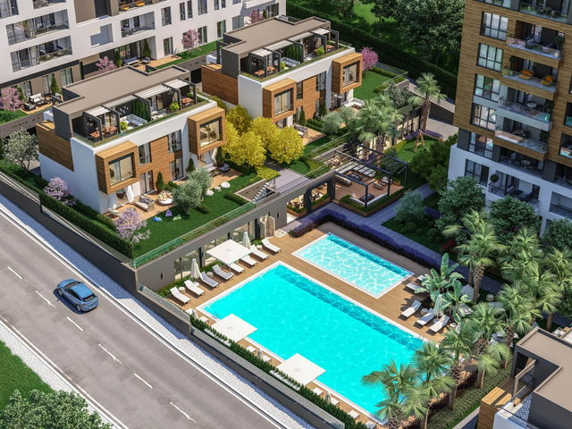 SAHİBİNDEN SKY ACARLAR’DA 4,5+1 | 175 M² | ÇİFT BALKON | KAPALI & AÇIK HAVUZ | YERDEN ISITMA